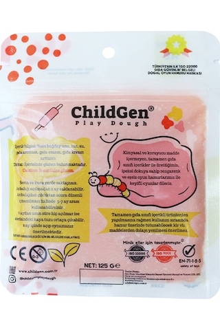 Childgen 125 G Kartuş Oyun Hamuru Turuncu