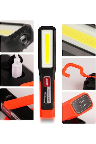 Tarez G-998 Mıknatıslı Tamirci El Feneri