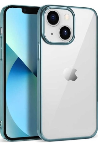 Apple Uyumlu iPhone 14 Plus Kılıf Zore Pixel Kapak Mavi