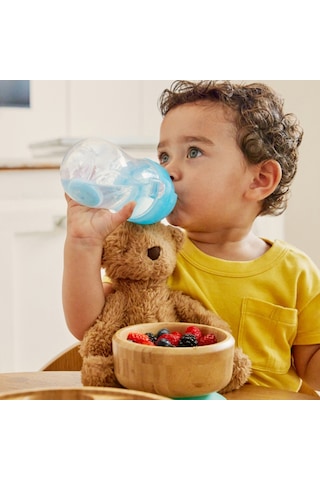 Munchkin Tıklama Kilitli Uçlu Alıştırma Bardağı 296 ML 12+ Ay Mavi