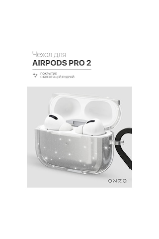 Onzo Airpods Uyumlu Pro 2 İçin Şeffaf Kılıf Parlak 301595028 Beyaz