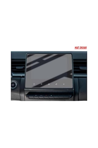 Renault Clio Evolution 2025 Navigasyon Ve Multimedya Uyumlu Mat Ekran Koruyucu