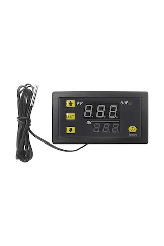 220V Ac Dijital Sıcaklık Kontrol Cihazı Led Ekran Termostat W3230