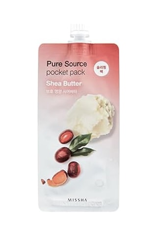 Besleyici Shea Yağı Uyku Maskesi Pure Source Pocket Pack Shea Butter