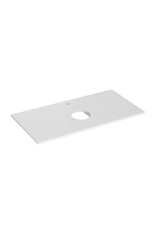 Vitra Metropole Seramik Üst Tezgah, 100 Cm Beyaz