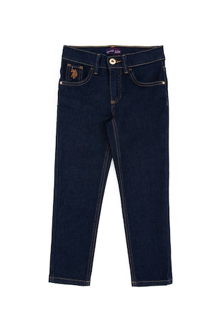 U.s. Polo Assn. Kız Çocuk Koyu Mavi Pantolon Jean 50317873-dn0023 Dark Blue