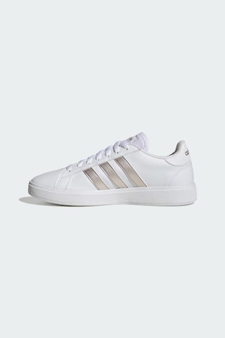 Adidas Grand Court Td Lifestyle Court Gw9263 Beyaz & Gold Kadın Günlük Spor Ayakkabı Beyaz