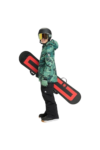Quıksılver Quiksilver Mission Printed Youth Erkek Çocuk Snowboard Ceketi Gsc1 Yeşil