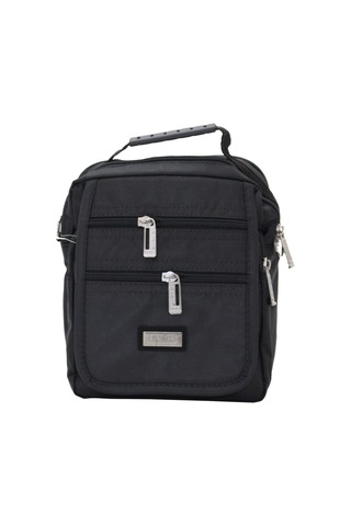 Seventeen 2249 Omuz Askılı, Kulplu, Polyester Portföy Çanta Siyah