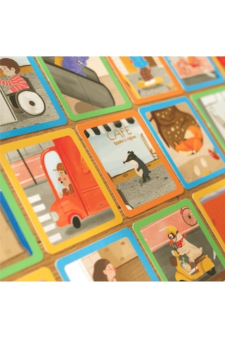 Moritoys Exploring My City - 2in1 Puzzle Ve Bil Bakalım Kim Oyunu