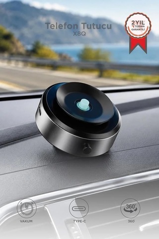 Özel Seri Destek Aparatı Ev Aksesuarı Telefon Tutucu X8q Gümüş