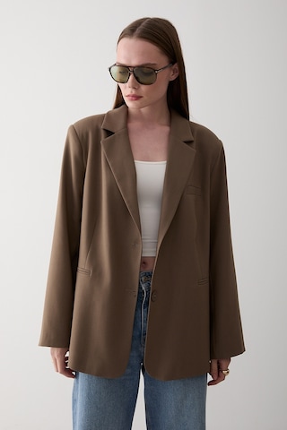 Haki Blazer Ceket - 7619 Haki