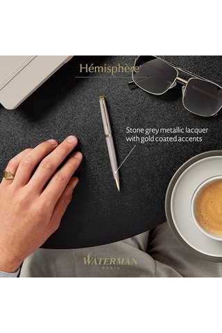 Ayrex Hemisphere 25 Metalik Gri Gt Tükenmez Kalem Genel