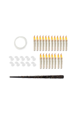 Suntek Yüzen Mumlar Asılı Pencere Mumları Düğün İç 20-adet-sarı