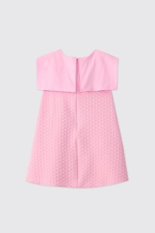 Panço Kız Çocuk Pembe Elbise