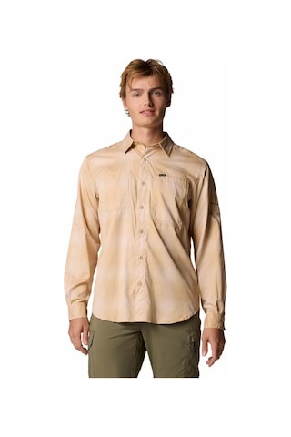 Columbia Silver Ridge Utility Lite Plaid Erkek Uzun Kollu Gömlek-8134 Kahverengi