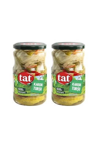 Tat Karışık Turşu 650 Gr Cam X 2 Adet