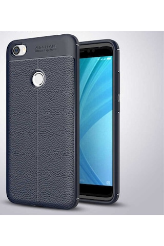 Xiaomi Redmi Note 5a Kılıf Zore Niss Silikon Kapak Lacivert
