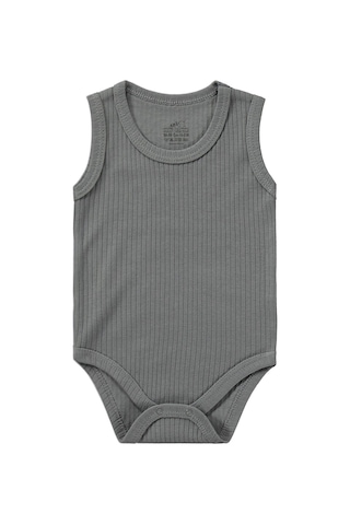 Minidamla Baby Minidamla Askılı Basic 3'lü Set 1-18 Ay Çıtçıtlı Badi - Mavi