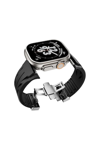 Apple Uyumlu Watch Ultra / Watch Ultra 2 49mm Yüksek Kalite Tpu Silikon Kordon Kayış