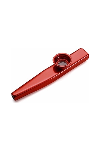 Raymond Joes Stmk5 Metal Kazoo - Kırmızı Kazoo Alüminyum Alaşım