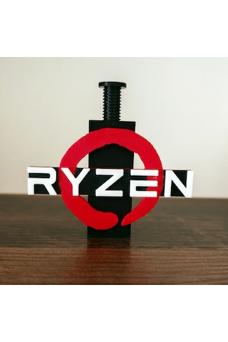 Ayarlanabilir Ekran Kartı Tutucu Ryzen Logolu