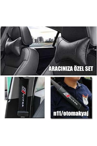 Fiat Linea Facelift Boyun Yastık Emniyet Kemer Kılıfı Ortopedik S