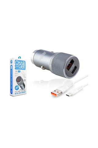 Subzero Cr94 20w 3.4a Hızlı Pd Usb Çıkışlı Type-c Araç Şarj Aleti