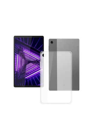Lenovo Uyumlu Tab M10 Plus TB125FU 10.61'' Tablet Kılıf-Şeffaf AL3284