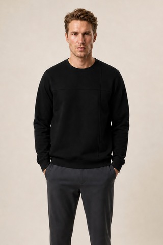 Redline Benko Regular Fit Kışlık Sweatshirt Yeni Sezon Siyah