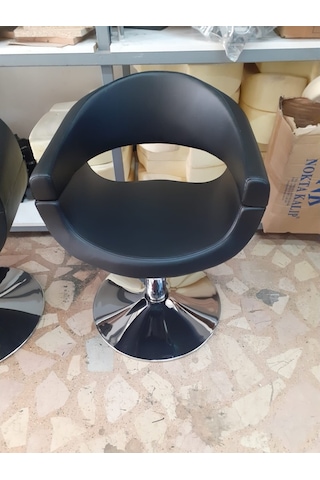 Hidrolikli Yuvarlak Taban Kauför Makyaj Koltuğu