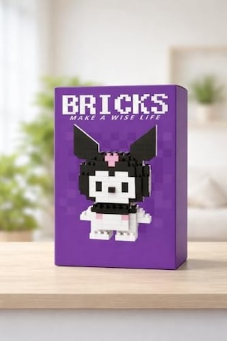 Brıcks Mini Blok Figür Seti 145 Parça, Sevimli Karakter Yapı Seti, Koleksiyonluk Masaüstü Dekor Ördek