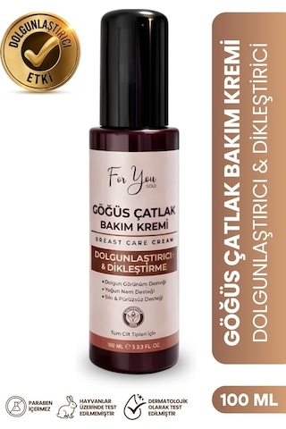 Göğüs Dolgunlaştırıcı Çatlak Bakım Kremi L Dikleştirici & Dolgun Görünüm Destekleyici 100 Ml