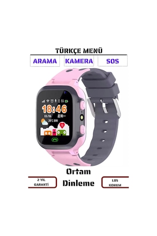 Twox Yeni Nesil Kameralı Akıllı Takip Çocuk Saati (İthalatçı Garantili)