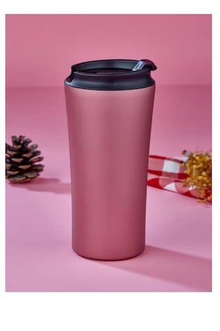 Optimum 400 Ml Bardak Termos Paslanmaz Çelik Cooker 2050 Pudra - Pembe