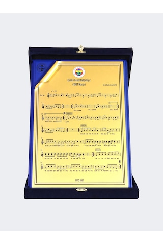 1907 Marş Plaket