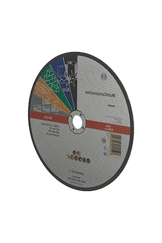 Çoklu Malzemelerde Kullanım İçin Düz Kesme Diski - 230 X 1,9 Mm