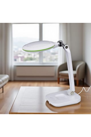 Texta Flexi Masaüstü Büyüteç Ayarlanabilir Kademeli Led Aydınlatm