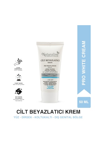 Pro White Cilt Beyazlatıcı Krem +30 Spf Koruma 50ml