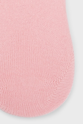 Lela Yumuşak Pamuklu Örme Babet Bayan Çorap 0070004 Pembe