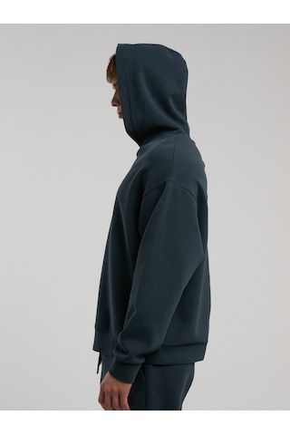 Everlast Ever Relaxed Comfort Kapüşonlu Antrasit Erkek Sweatshirt Koyu Gri