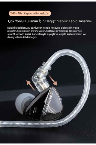 Kz Lıbra X Versiyon Iem Kulak Içi Kulaklık Mikrofonlu Libra X