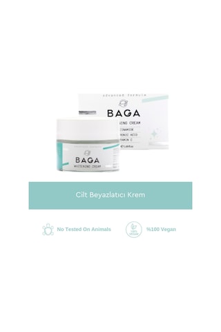 Baga Cilt Beyazlatıcı Krem 50 ML