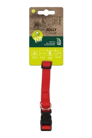 M-pets Jolly Köpek Boyun Tasması Kırmızı Xl Kırmızı