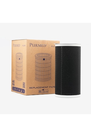 Purmed Xiaomi Mi 1-2H-2S-3H-3C-Pro-4 Hepa Filtresi Uyumlu Extra Karbon Iç Filtre Hava Temizleyici