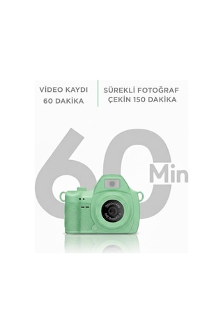 Torima CMR42 Video Mini Kamera Dijital Fotoğraf Makinesi Yeşil