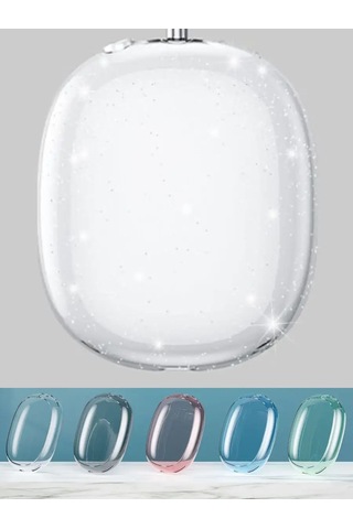 A&o  Airpods Uyumlu Max İçin Silikon Kılıf 170244886 Şeffaf Kristal