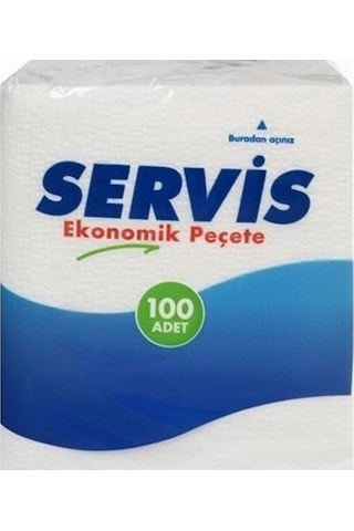 Servis Peçete 100'lü 32 Paket 24.5 x 26.5 CM