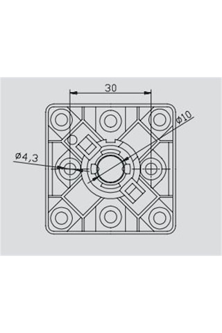 Legrand Karyum 629066 32 Amper Trifaze Enversör Pako Şalter