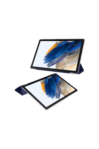 Galaxy Tab A8 10.5 Sm-x200 2021 Uyumlu Zore Smart Cover Standlı 1-1 Kılıf-turuncu Tablet Kılıfı
